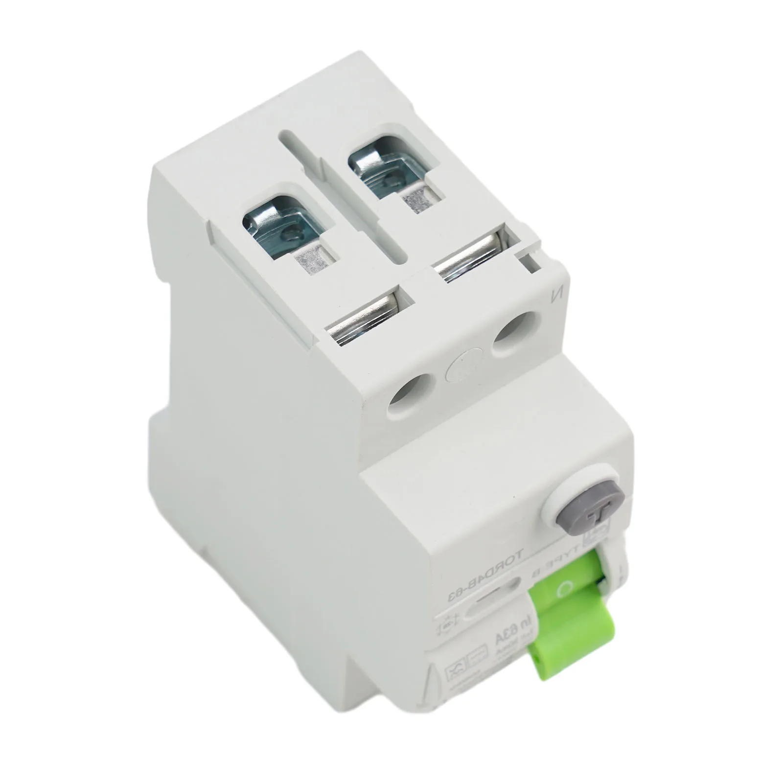 

2P Type B Circuit Breaker 63A 30mA RCD RCCB with 6KA Breaking Capacity Compatible with Electric Vehicle Charging Systems