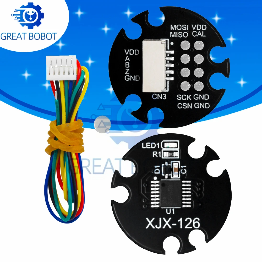 1~10PCS MT6826S High-Precision Magnetic Encoder: Optimized for ABZ