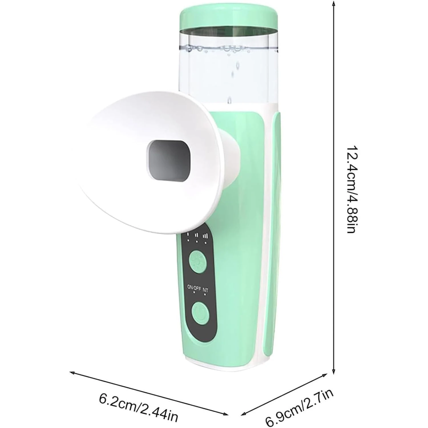 علاج بالبخار للعيون الجافة، بخاخ بخار محمول لتخفيف العين الجافة ودعم الترطيب القابل لإعادة الشحن #3