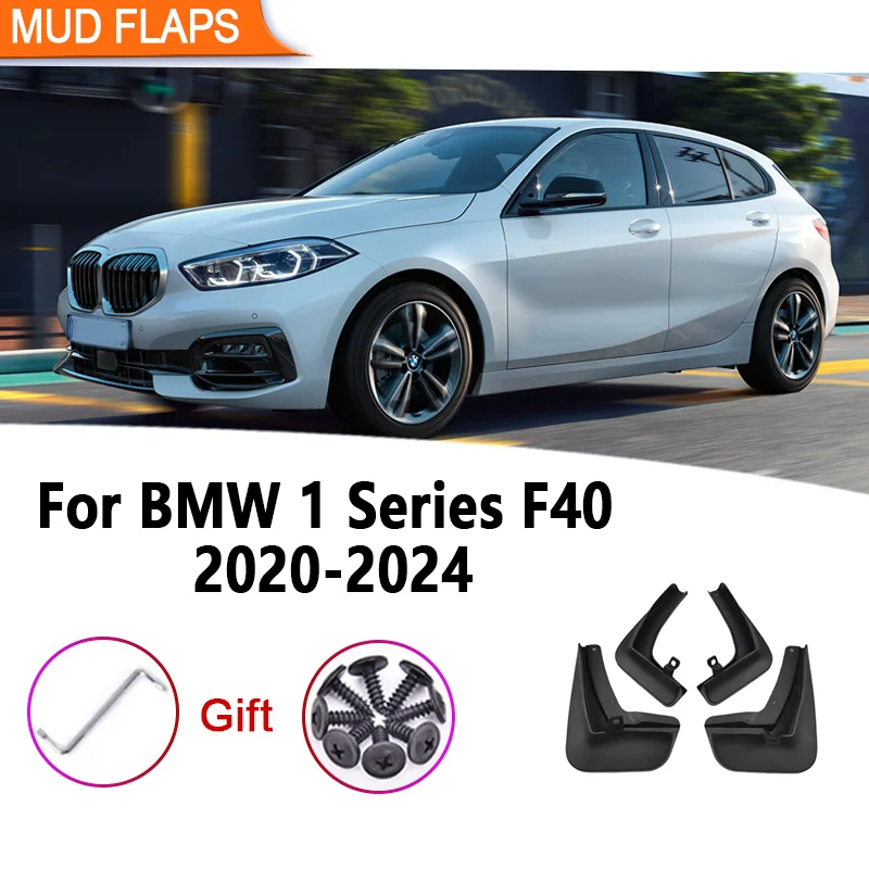 

Car Mudguards 4PCS/Set For BMW 1 Series F40 Saloon 2020 2021-2024 Fender Anti-Splash Mudflaps Mud Guards Tools Auto Accessories