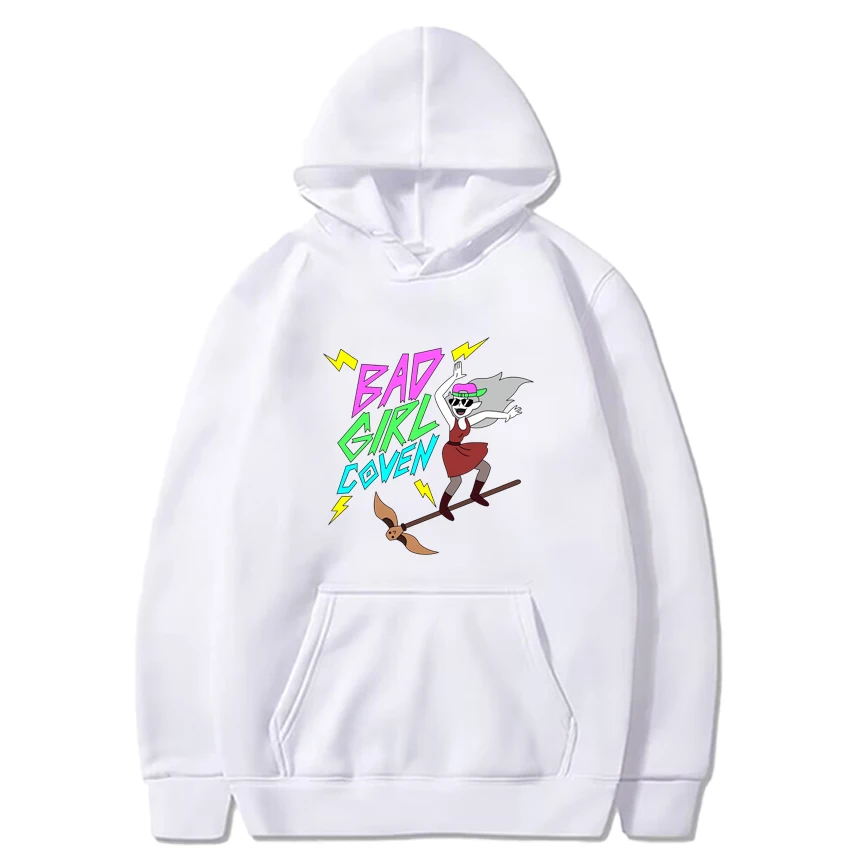 Bad Girl Coven Sweatshirt with hood Woman Men vintage Fashion Hoodies New Long sleeve Sweaters Fleece Autumn Winter pullovers