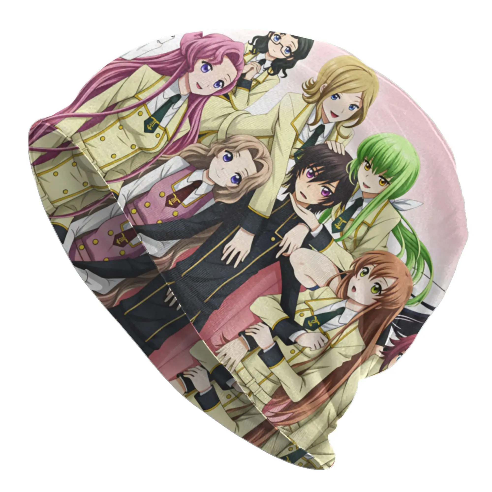 Code Geass Lelouch of the Rebellion Bonnet Hat Knitting Hats Men Women Cool Unisex Anime Winter Warm Skullies Beanies Caps