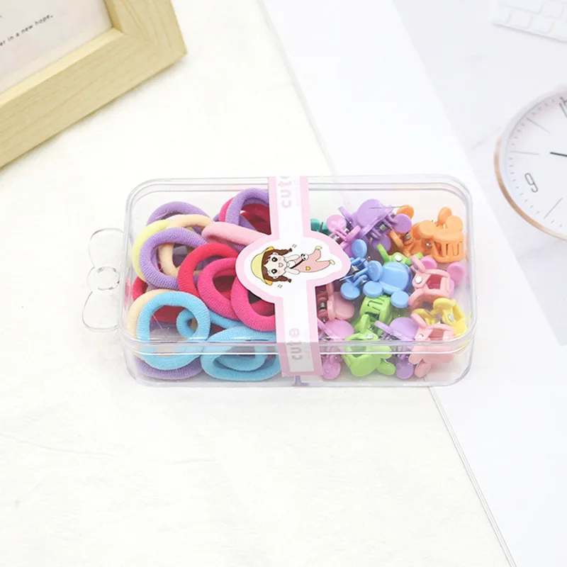 مجموعة ربطات شعر كرتونية للأطفال، ربطات شعر ناعمة بدون كسر، ألوان باستيل جاهزة للأطفال الصغار