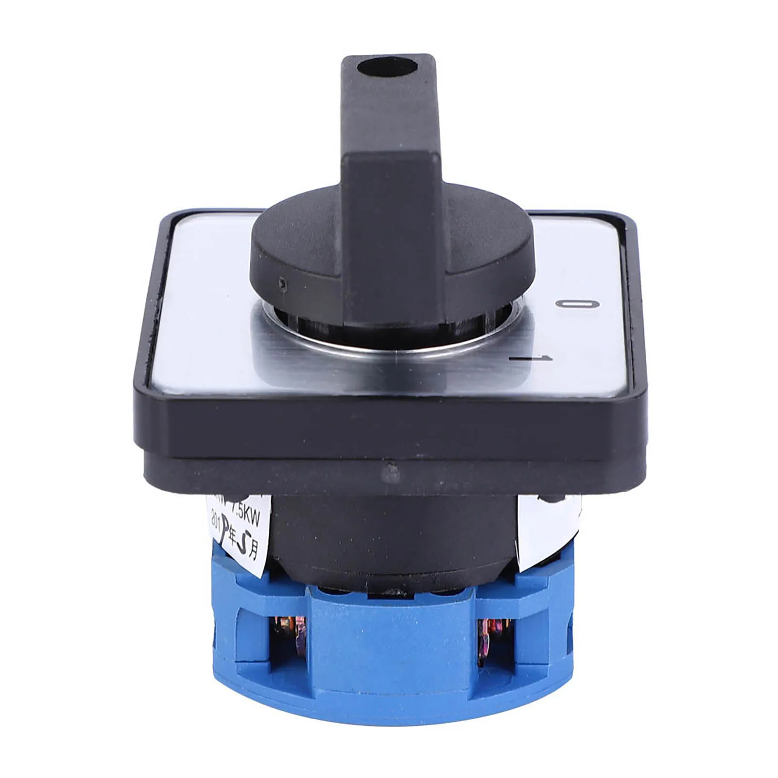 Changeover Selector AC 660V 20A 2‑Position 4 Terminals Locking Type Changeover Selector Control  Cam Changeover