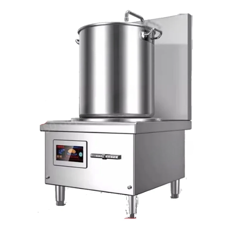 Induction cooker Professional commercial, boiled low soup stove, canteen, 20KW high-power soup stove, flat high-power