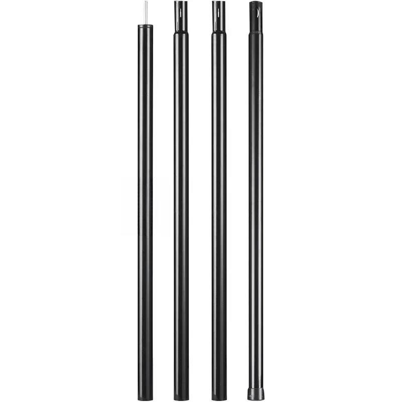 

Outdoor camping style tent canopy pole iron pipe four section foldable bracket thickened 2L capacity