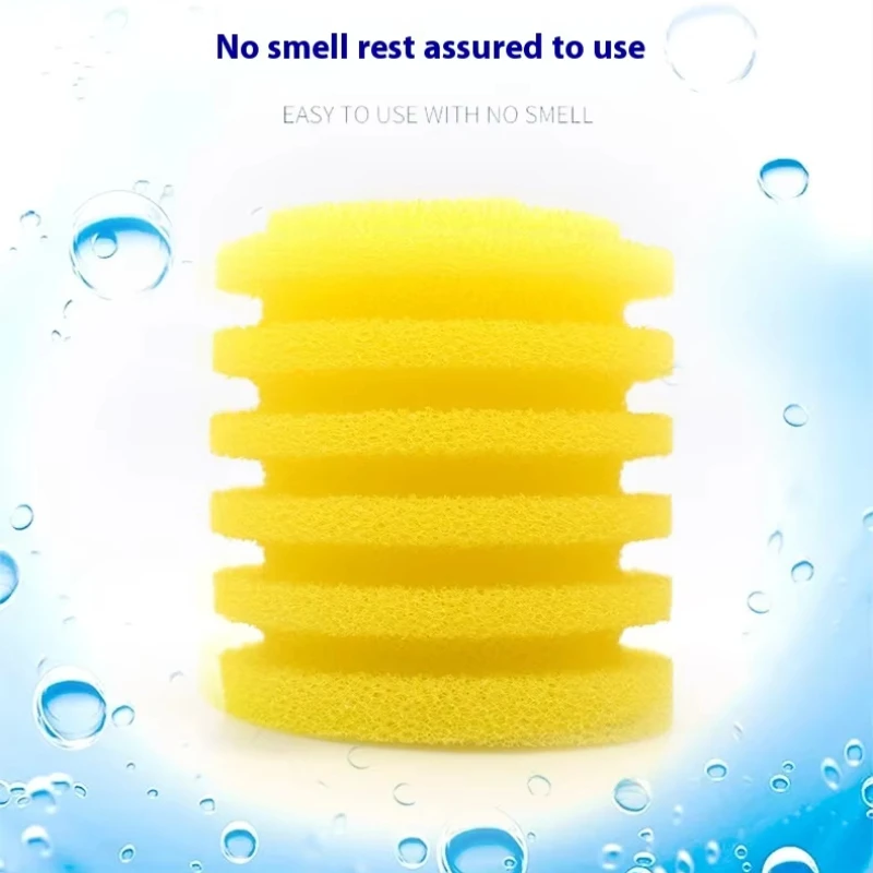 Gelber Biochemischer Schwamm Ersatzfilter Schwammelement für Eingebaute Aquarium-Innenfilter – Detail 6