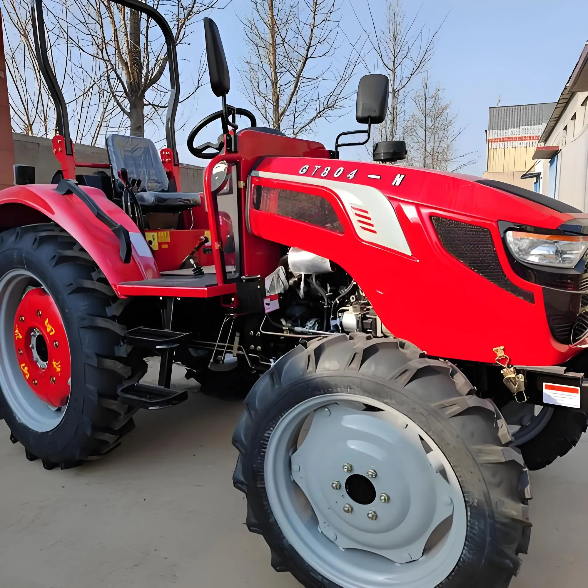 New 4WD Wheel Agricultural Machinery Farm Tractor 100HP Garden Tractor and Mini Tractor 4x4 4WD Wheel Farm Tractor
