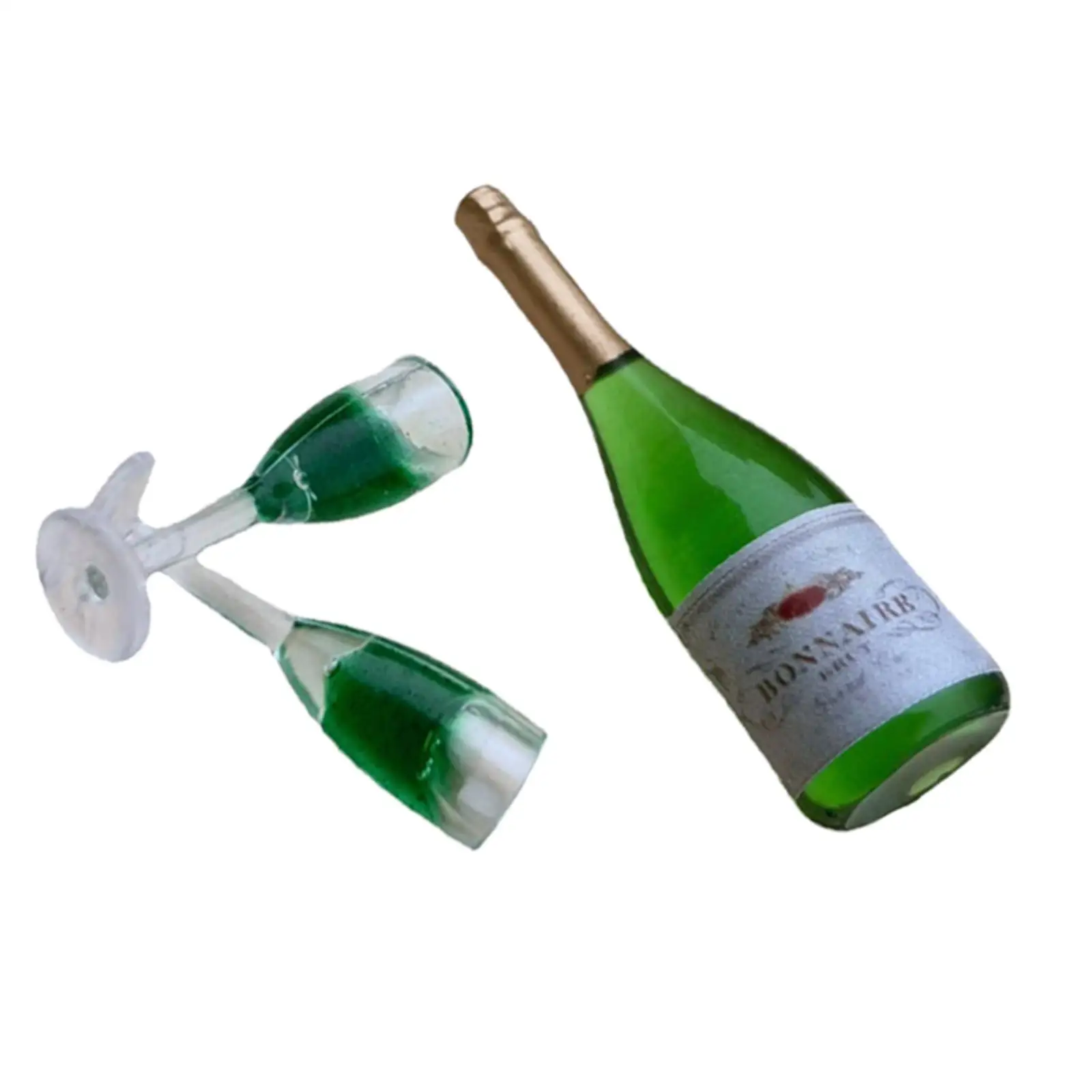 

Miniature Bottle Set Hanger Miniature Beverage Bottle Mini Tumbler for Decoration