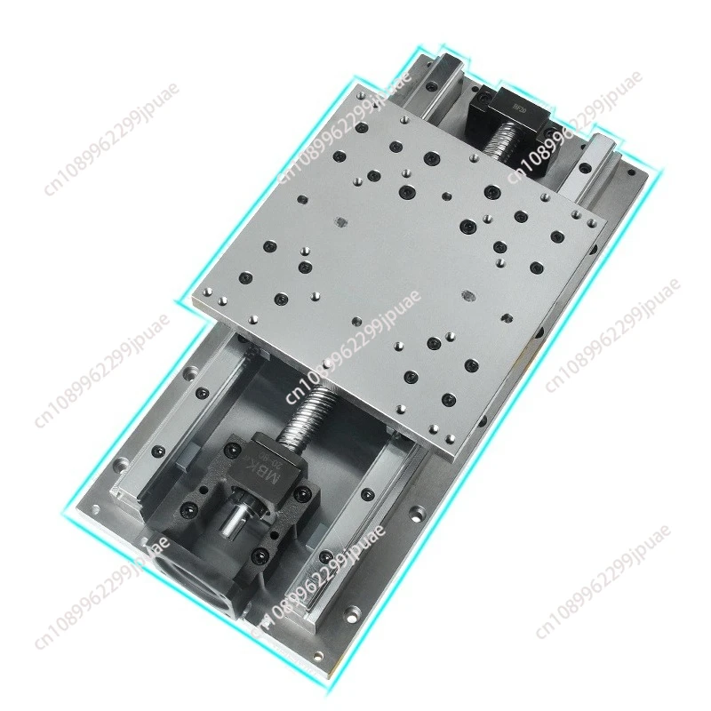 FG25 Heavy Duty Steel Lead Screw Sliding Table XYZ 3 Axis Gear Motor Servo Hand Crank Cross Module