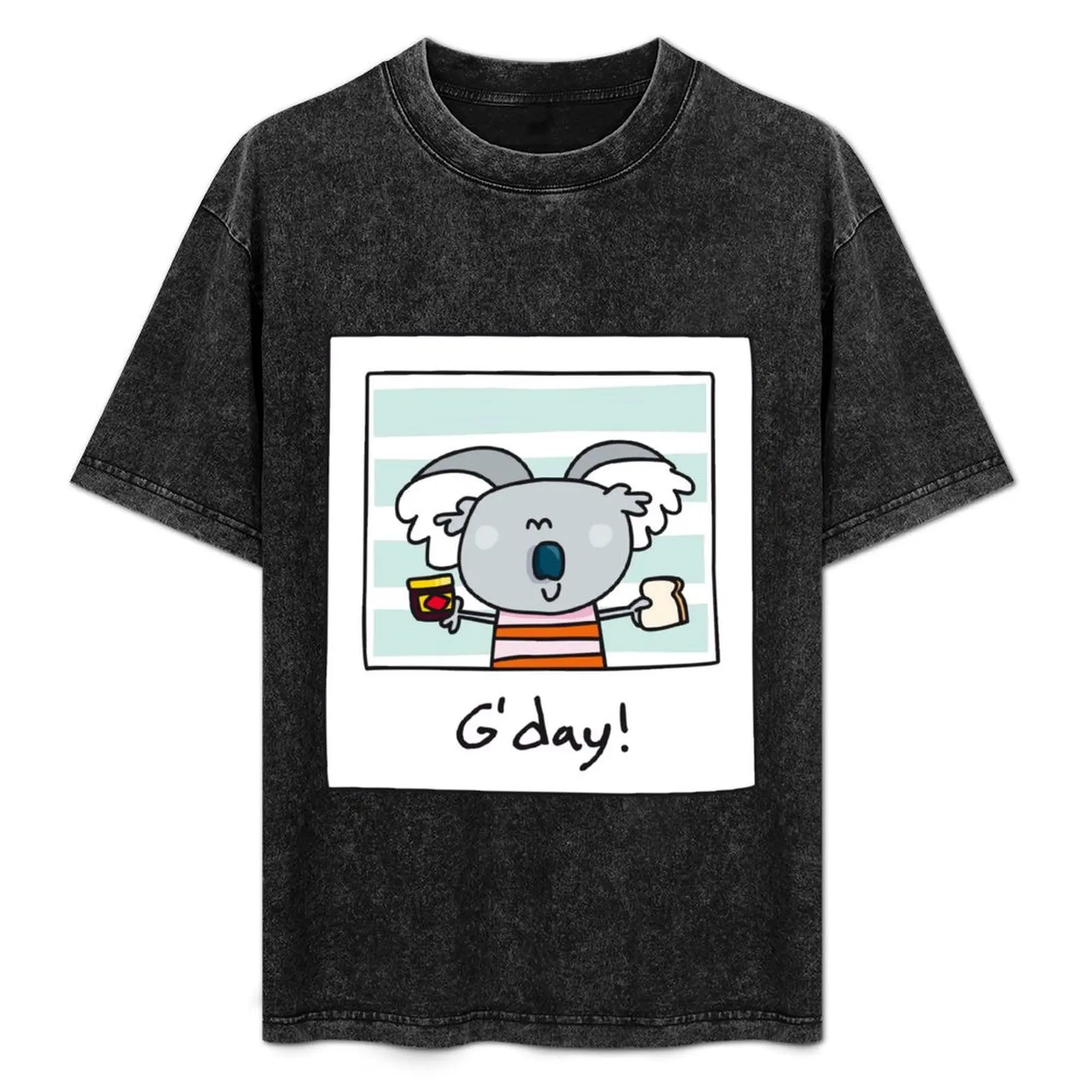 

G'day - breakfast T-Shirt man t shirts for men casual man t shirts high quality luxury brand T-Shirt