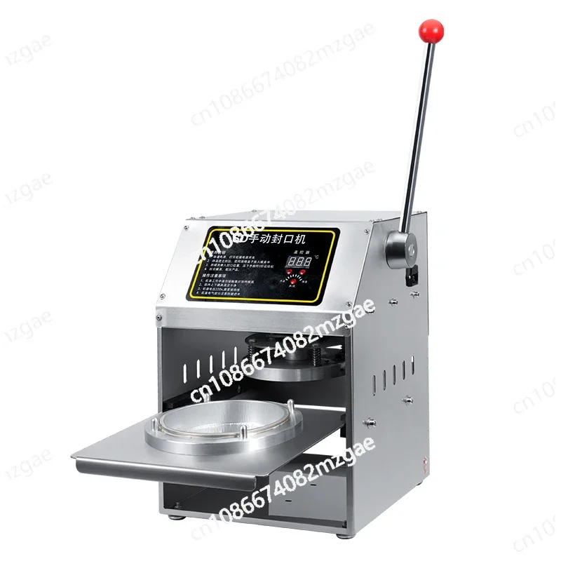 Sealing Machine Takeaway Lunch Box Baler Sealing Machine Fast Food Box  Commercial Tinfoil Box Sealing Machine