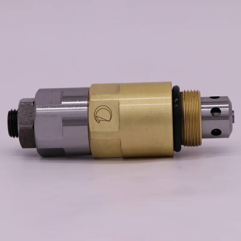 For Kobelco SK200-6  Auxiliary relief valve Excavator spare parts   Hydraulic Parts Construction Machinery unloading valve