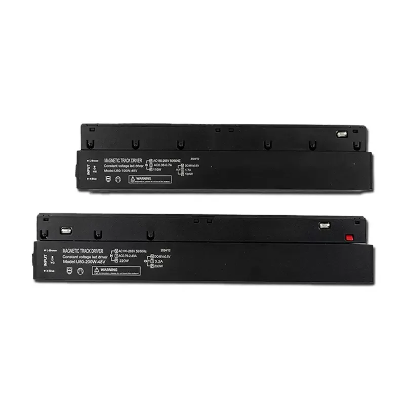 Black Single Output Power Supply Transformer Magnetic Superior AC220V to DC48V Driver 100W IP66 Lamp High 200W For Track Light