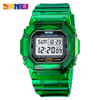 Skmei Back Light Digital Sport Watches Women Casual Stopwatch Alarm 5Bar Waterproof  FemaleLadies Wristwatch Relogio Feminino