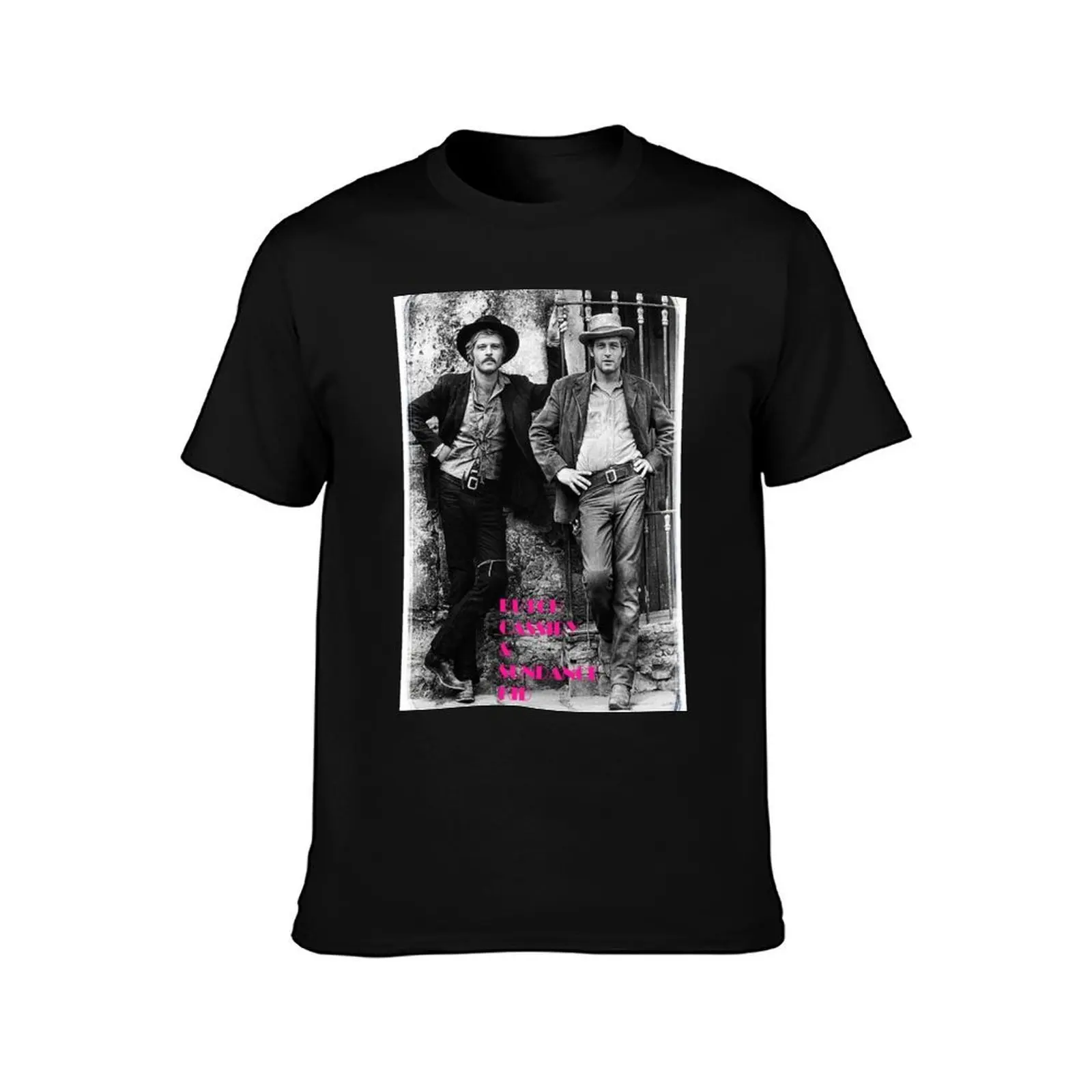 BUTCH CASSIDY & SUNDANCE KID T-Shirt Plus Size Non-Shrink T-Shirt