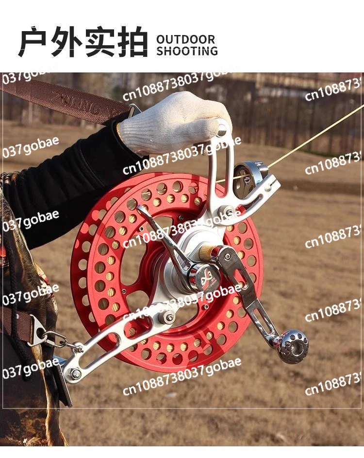 Variable speed wheel a9 new folding kite wheel aviation aluminum large professional flying wheel