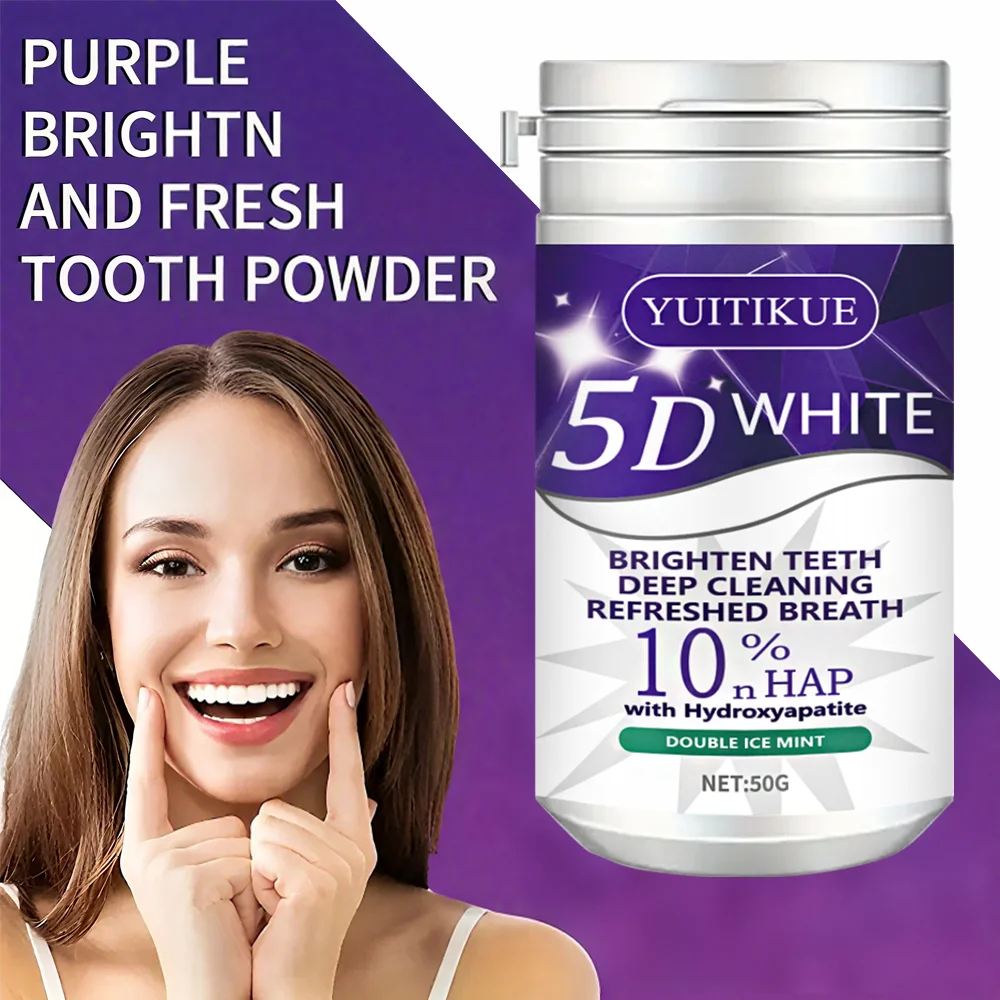 تبييض الأسنان، التنظيف العميق، نفس منعش. يحتوي على هيدروكسيد ألومنيوم 10%، ويحتوي على هيدروكسياباتيت ونعناع جليدي مزدوج. #5