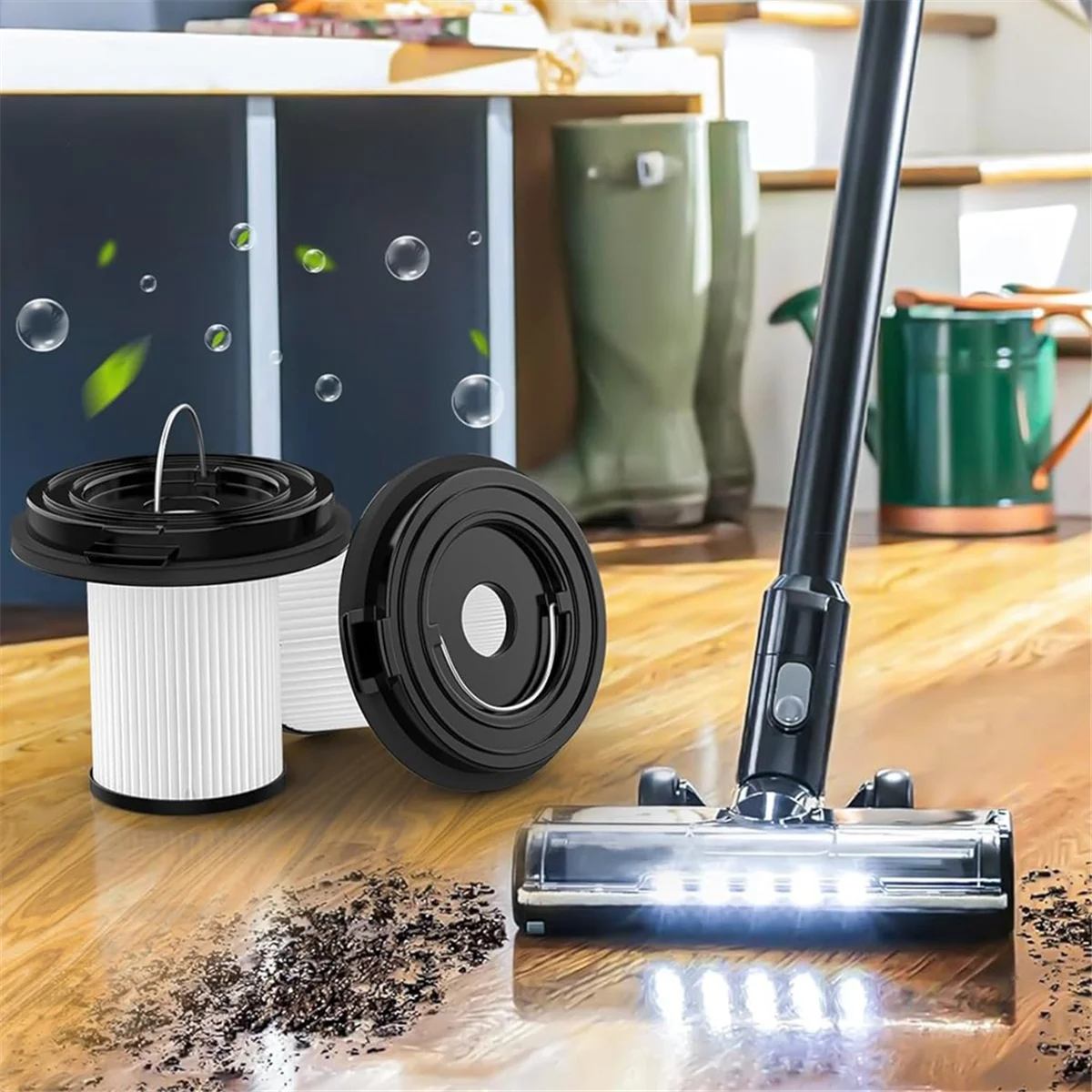 Сменный фильтр для беспроводного пылесоса Bissell CleanView XR 200 Вт/ CleanView XR Pet 300 Вт, замена 1638010 _A66K