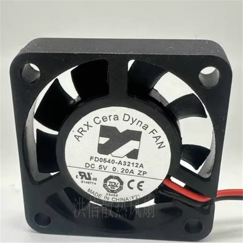 

1PC FOR ARX FD0540-A3212A DC 5V 0.20A 40x40x10mm 2-Wire Cooling Fan