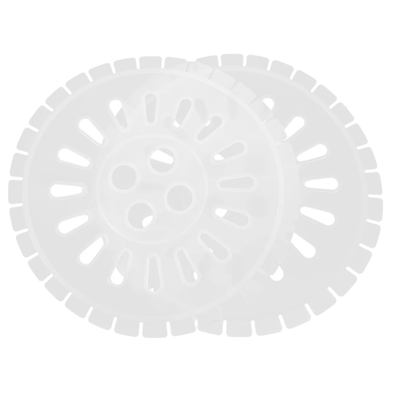 

2Pcs Washing Machine Parts Pressure Plate Universal Spinner Cap Cover Noise Reduction Spin Bucket Lid Replacement