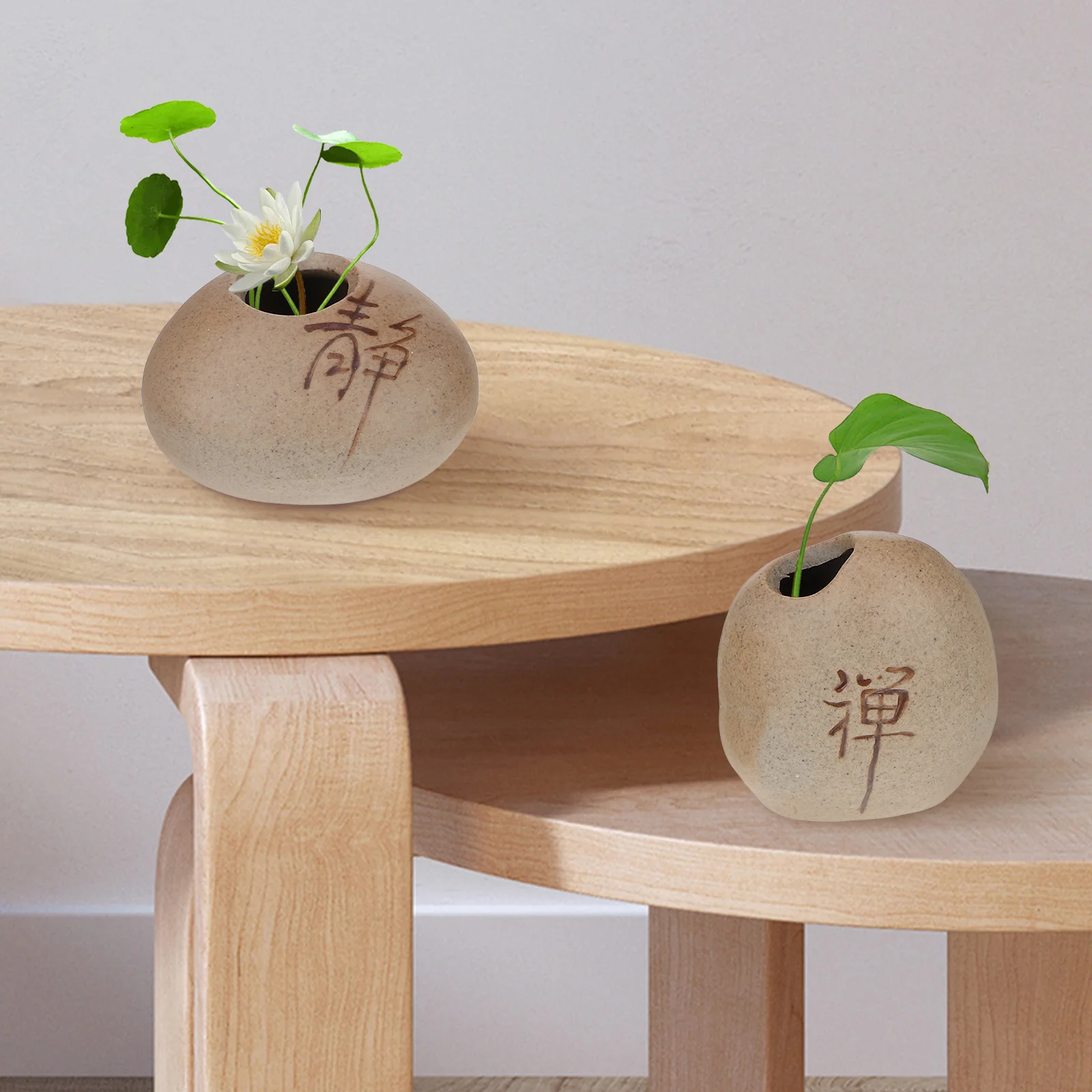 

3Pcs Ceramic Small Vase Mini Desktop Planter for Home Office Decor Simple Style Flower Arrangement Container Decorative Vases