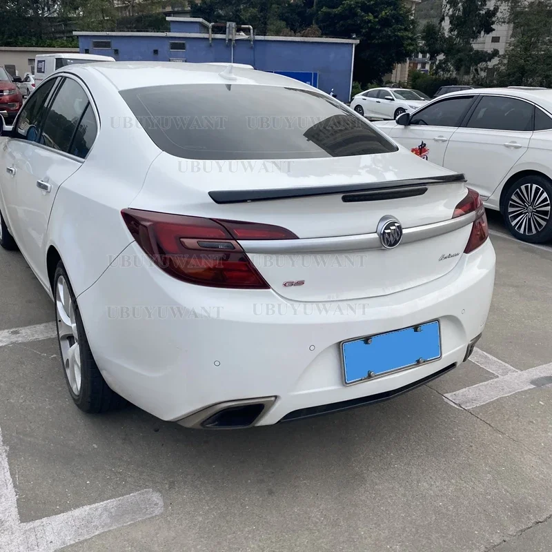 For Buick Regal GS Opel Insignia 2009-2015 Car Styling ABS Plastic Unpainted Color Rear Trunk Wing Boot Lip Roof Spoiler