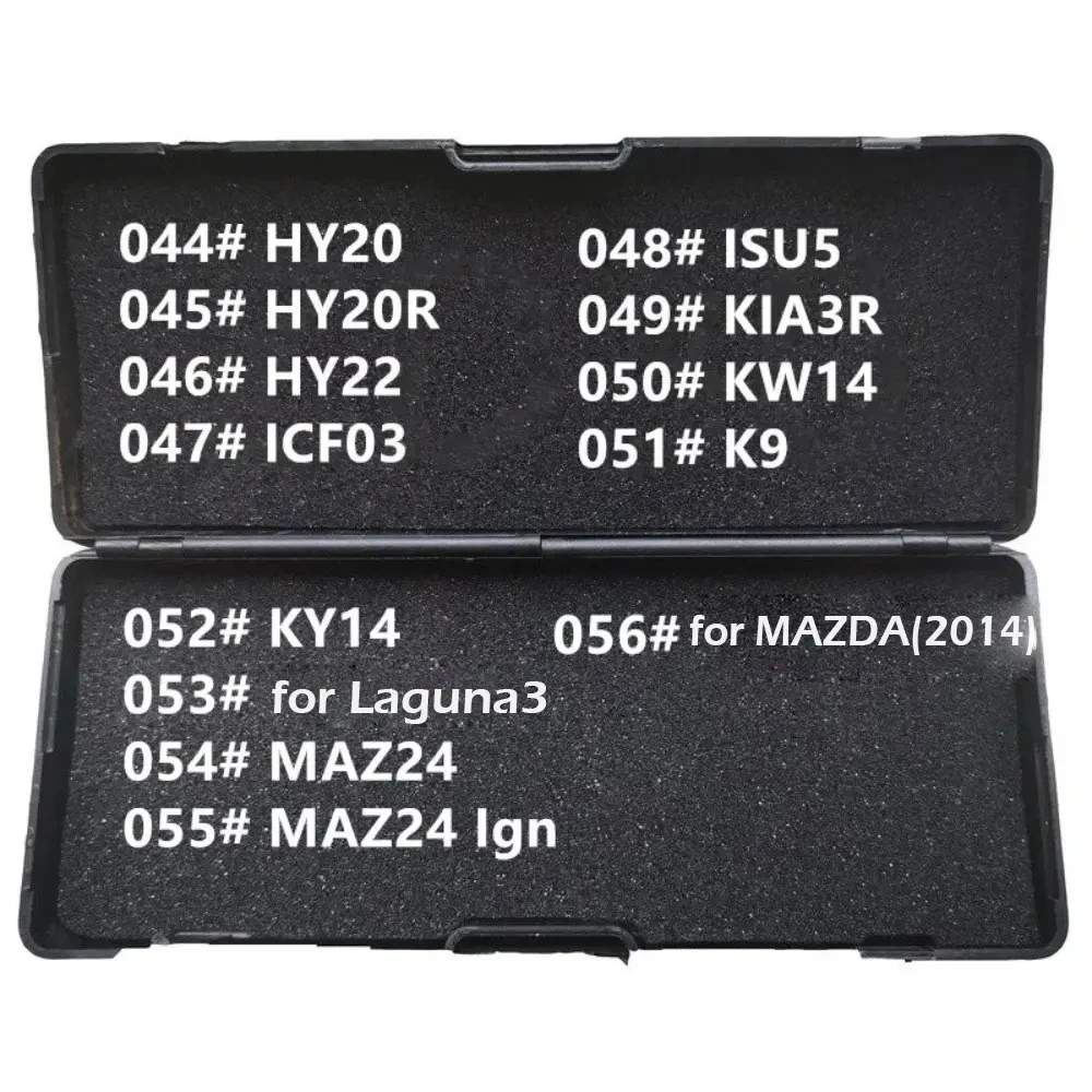 44-56 LiShi 2 in 1 HY20 HY20R HY22 ICF03 ISU5 KIA3R KW14 K9 KY14 for LAGUNA3 MAZ24 for Mazda(2014) Locksmith Tools For All Types