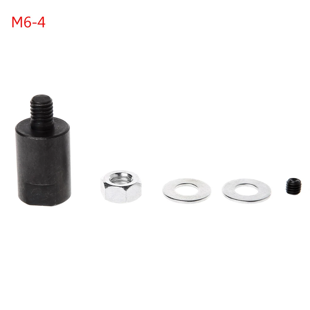 3.17/4/5/6/8mm Axle Motor Shaft Coupler Sleeve Saw Blade Coupling Chuck Adapter M6 Saw Blade Connecting Shaft Motor Bushing