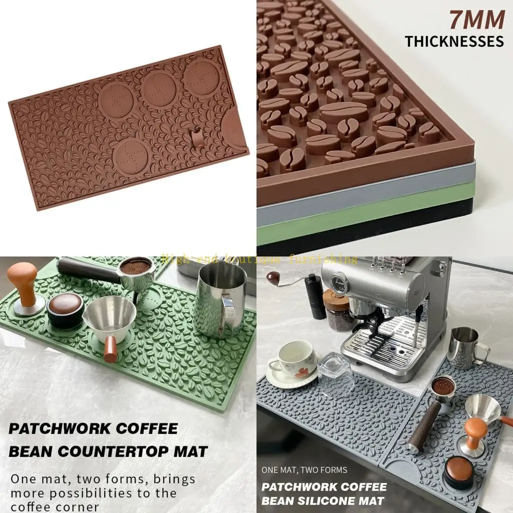 

L9NB Silicone Coffee Tamper Mats Nonslip Base For Espressos Machine And Brewing Use