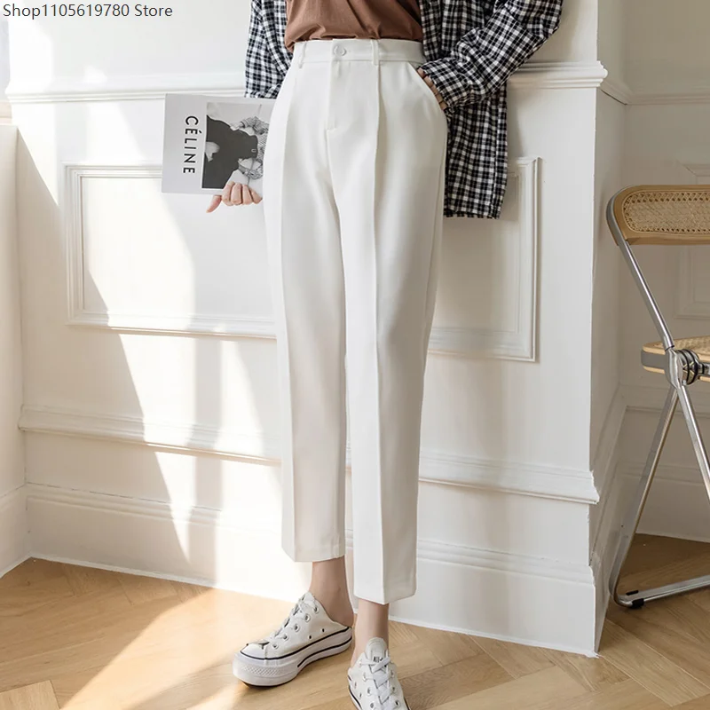 Women Korean Style Straight Le - Women Formal Wear Korean 评论和价格