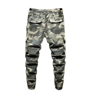 2023 Men Pants Large Size Big Plus Men's Cargo Pants Trousers for Men Sports Pants  Style Trousers Jogger Pants Male G12