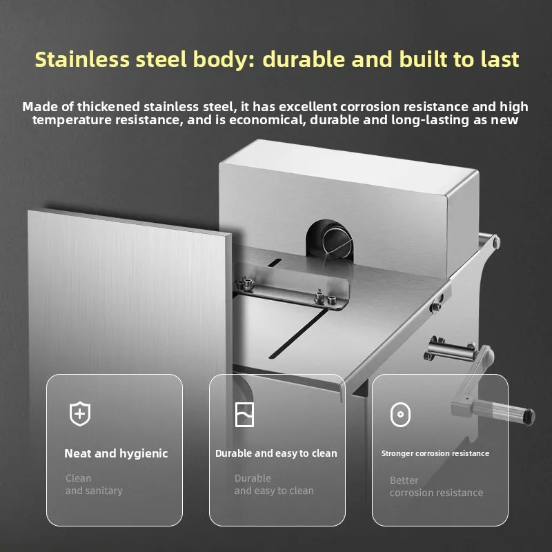 Multifunctional Manual Sausage Binding Machine, Stainless Steel Hand Crank Binding Machine, Sausage and Red Sausage Knotting