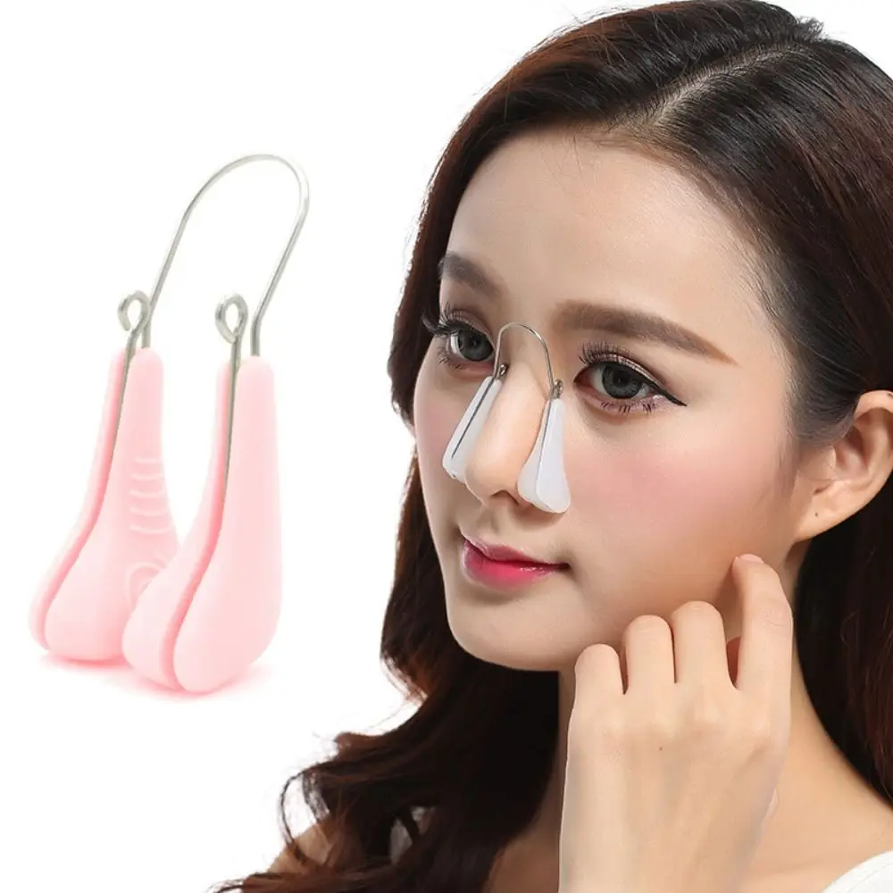 Up Nose Shaping Corrector Nose Slimming Massager Nose Lift-Up Shaper Nose Shaper Clip Nose Straightener Silicone Nose Lifter