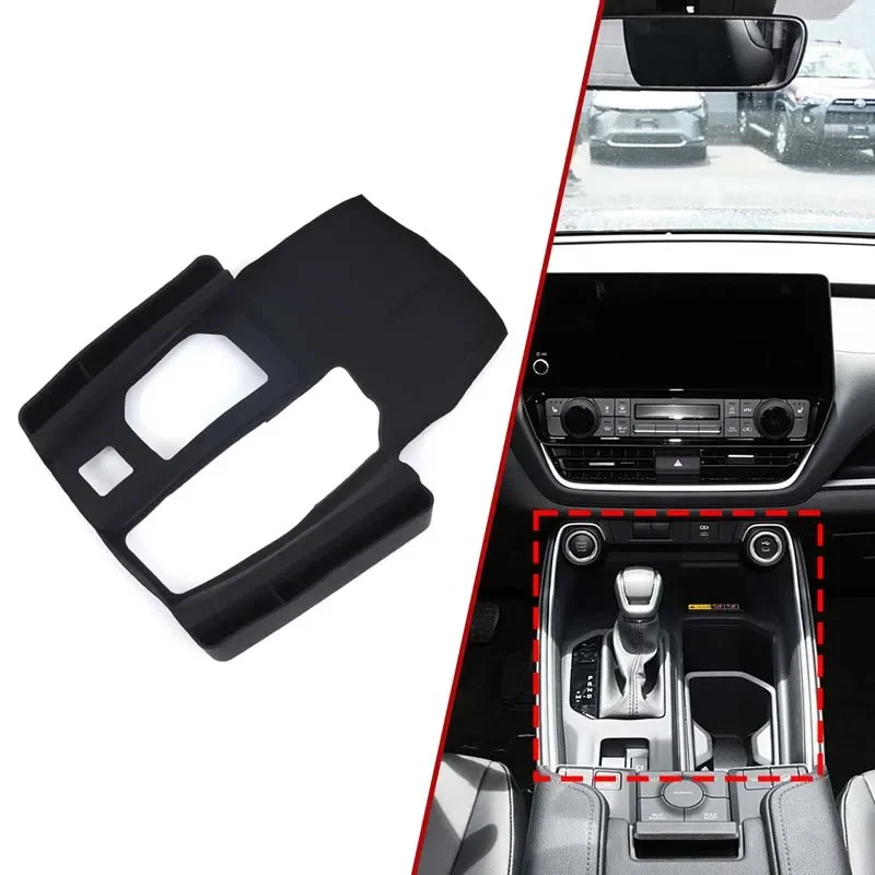 

For Toyota Grand Highlander 2024+ Car Interior Modification Center Console Panel Pad with Storage Box Silicone Left Side