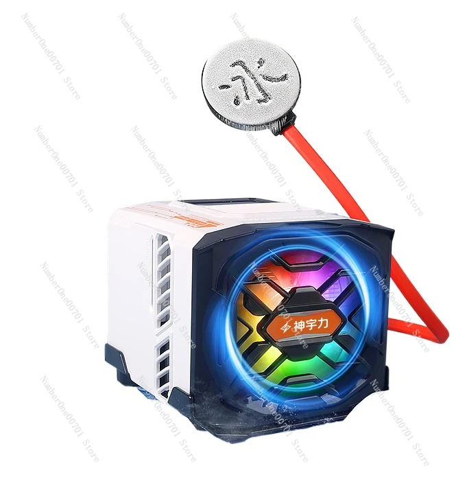 

Радиатор мобильного телефона с водяным охлаждением Полупроводниковое охлаждение Артефакт магнитного охлаждения подходит для планшета AppleHuawei iPad