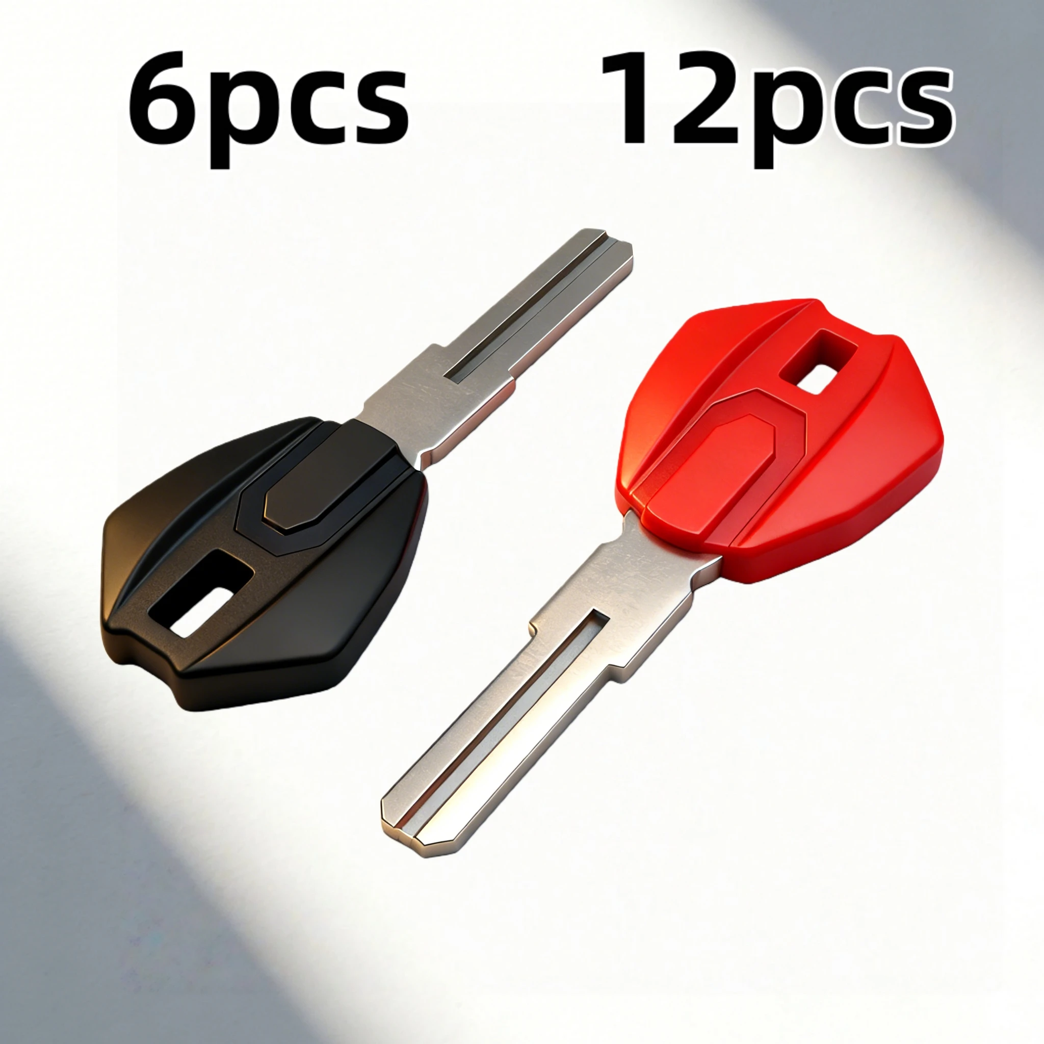 

6 шт., 12 шт., ключи для Ducati 695 696 795 796 1100S 1200S 899 959 1199 1299 V2 V4 939 30 шт., пустой ключ для мотоцикла, неразрезанный, можно разместить