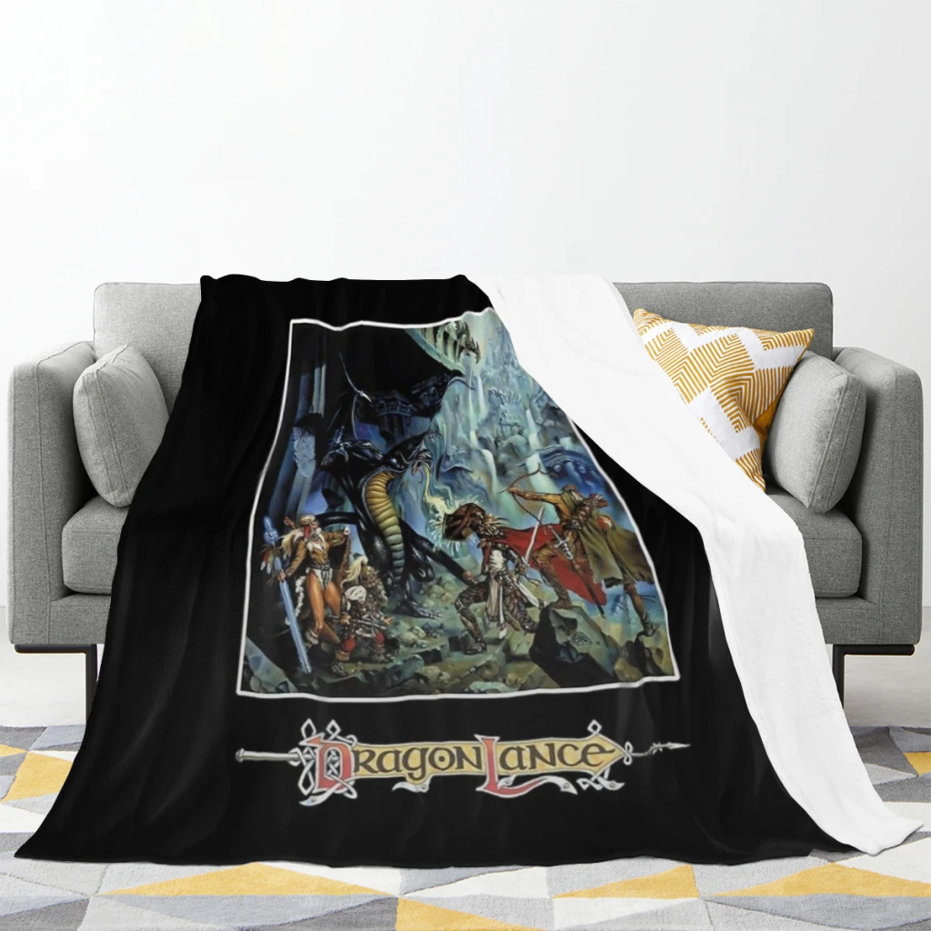 Dragonlance Advanced Dungeons Dragons of Despair Classic  Essential  Medium Blanket Comforter Flannel Soft throw Blankets Warm