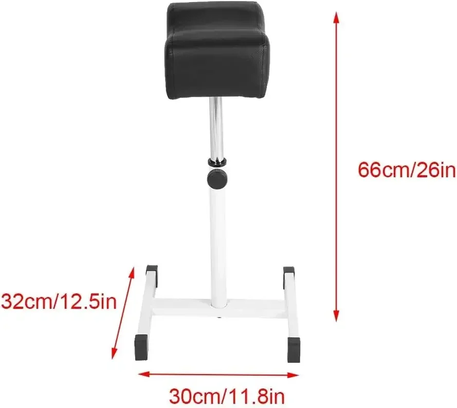 Pedicure Footrest, Height Adjustable Chair with H Shape Base Structure Provide Stable Support, for Salon Manicure Work Sp