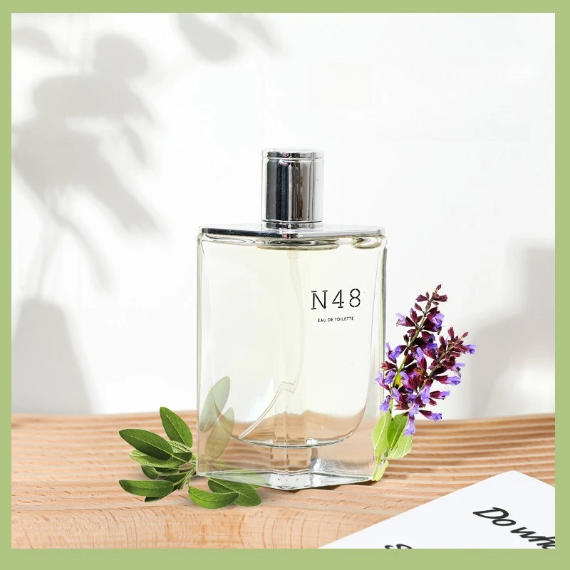 

100ml Men Eau De Parfum Fresh Green Fougere Fragrance Mint Lavender Rose Woody Notes Clean Elegant Long Lasting Scent
