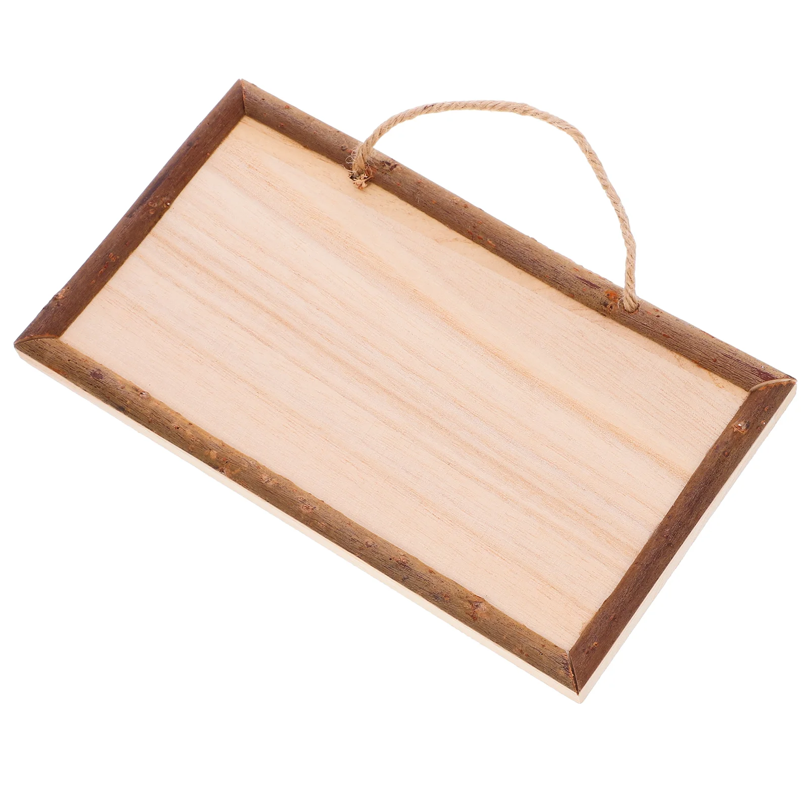 Store Sign Hanging Wood Plaque DIY Wooden Label Crafts Cutouts Blank Unfinished Plaques for Ornaments Decor Decorate