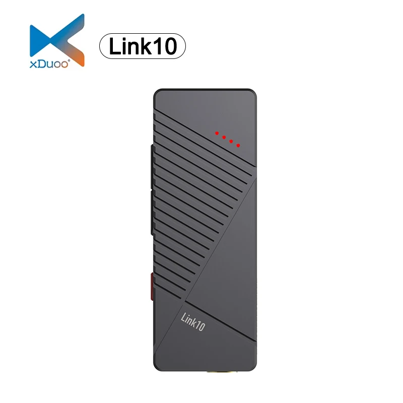 

XDUOO LINK10 USB DAC Amplifier DSD256 32Bit/384khz Dual CS43131 Decoder 3.5/4.4mm plug X12008