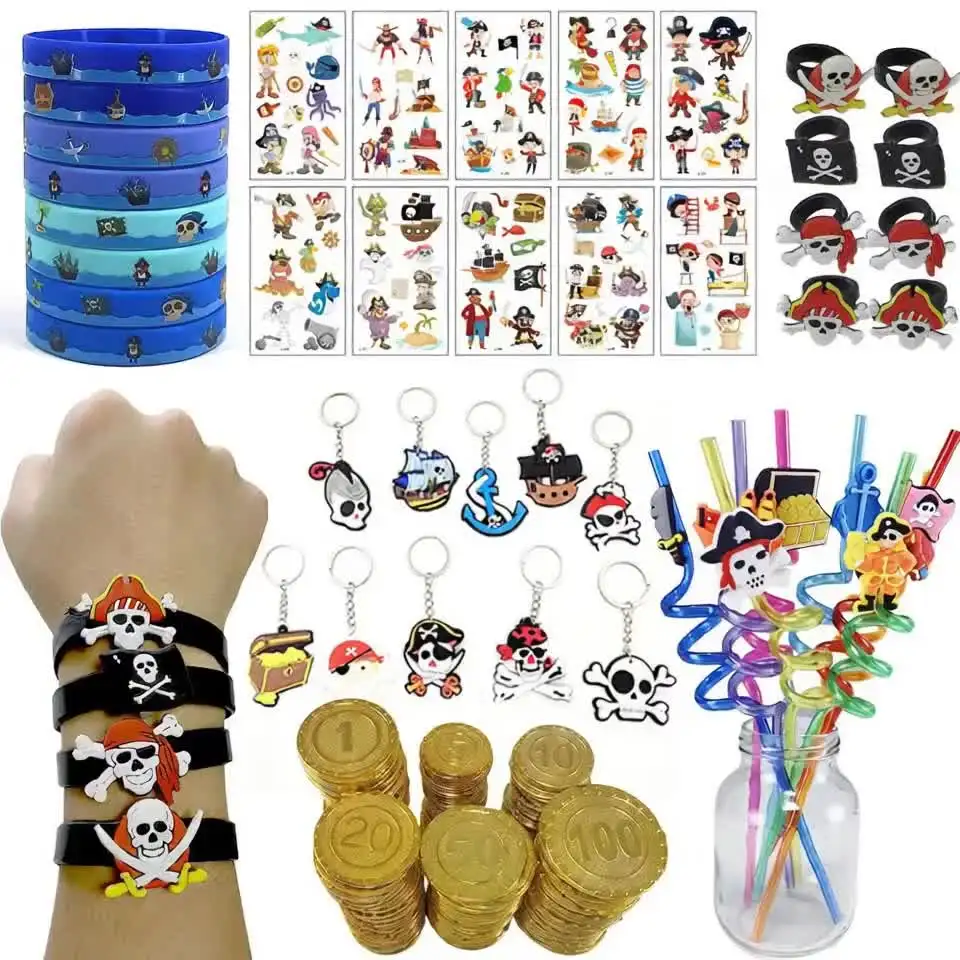 Flyekist Caja de Almacenamiento de Cofre del Tesoro Pirata para Niños, Cofre Pirata Decorativo con Borde Dorado con Cerradura y Llave para Cumpleaños de Niños, Halloween, Navidad, Recuerdos de Fiesta Flyekist Caja de Almacenamiento de Cofre del Tesoro Pirata para Niños, Cofre Pirata Decorativo con Borde Dorado con Cerradura y Llave para Cumpleaños de Niños, Halloween, Navidad, Recuerdos de Fiesta