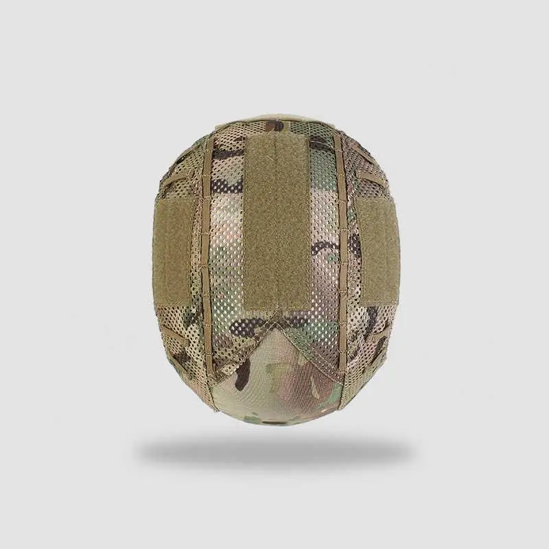 غطاء خوذة تكتيكية AQzxdc OPS - غطاء خوذة شبكي من القماش لخوذة البحرية غطاء خوذة Airsoft قماش جلدي