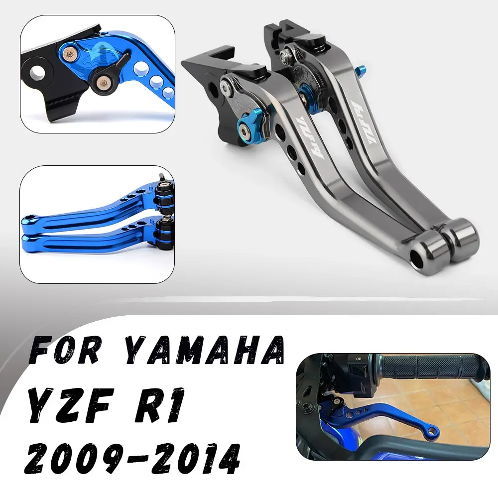 

For Yamaha YZF R1 2009-2014 Motorcycle CNC Clutch Brake Lever Modified Horn Adjustable Folding Hand Lever Motorcycle Accessories