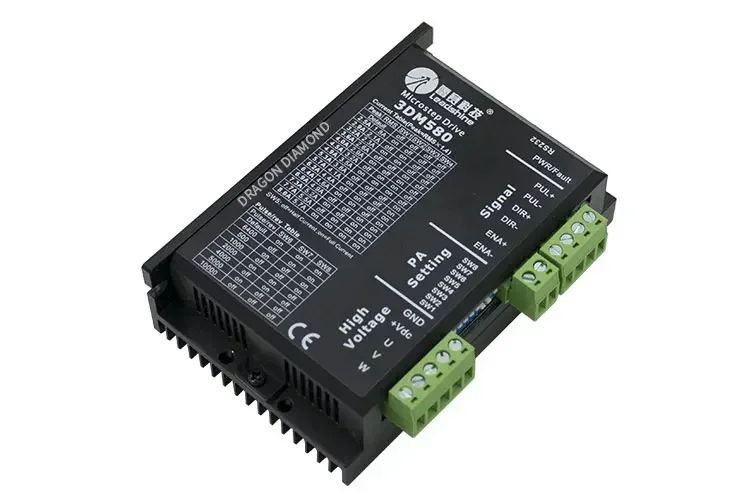 

Оптовый цифровой драйвер шагового двигателя постоянного тока Leadshine 3DM580 для фрезерного станка с ЧПУ