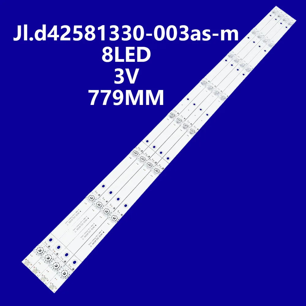 LED Backlight strip for Hisense JL.D42581330-003AS-M 43H6E H43A6100 43RGE JHD425S1U51-T0 HISENSE43-4X8 Panasonic TH-43FX500C