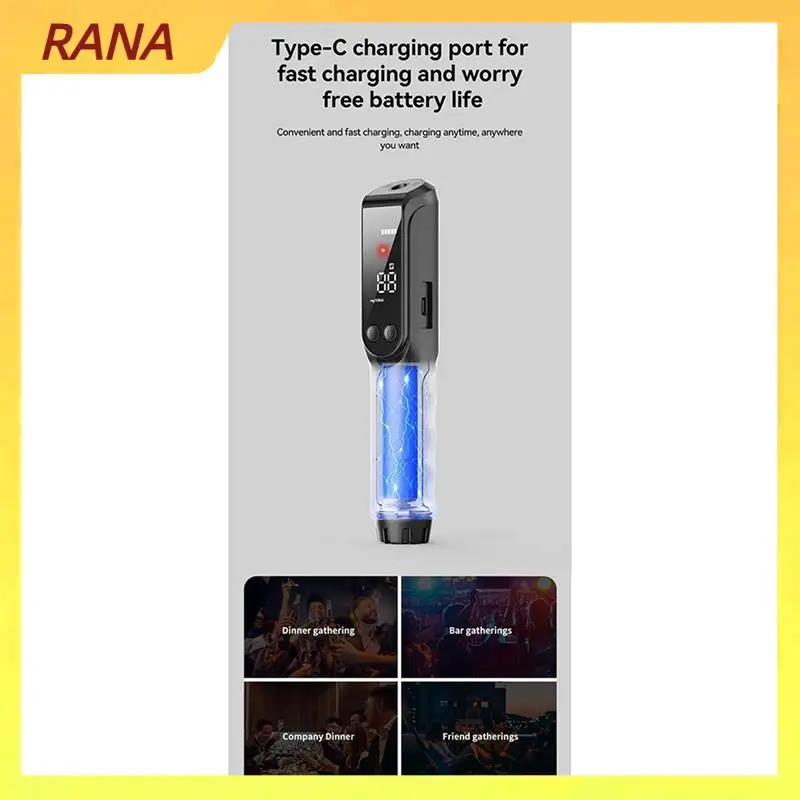 Бесконтактный тестер алкоголя RANA, специализированный для тестирования спирта на ночь, высокоточный алкотестер