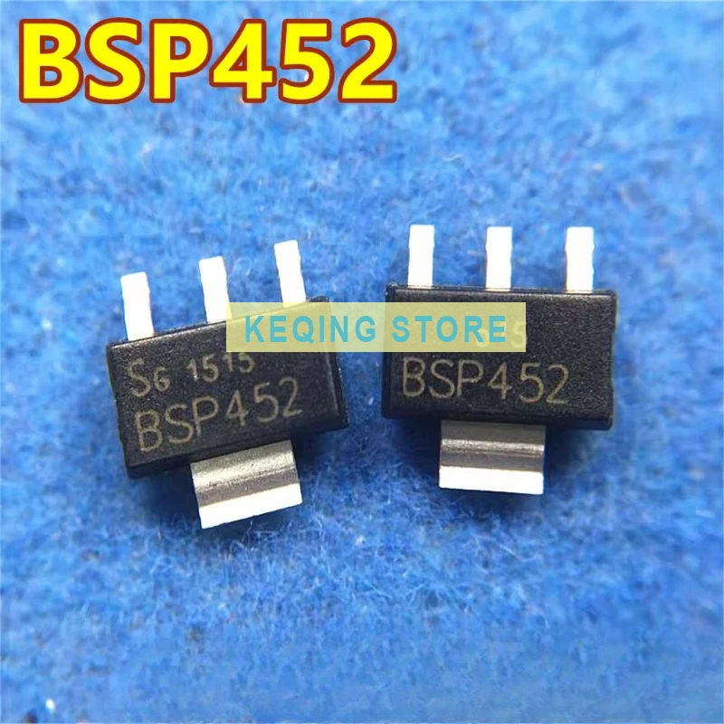 10PCS Used+Not NEW+Send after Measure  BSP452 SOT-223
