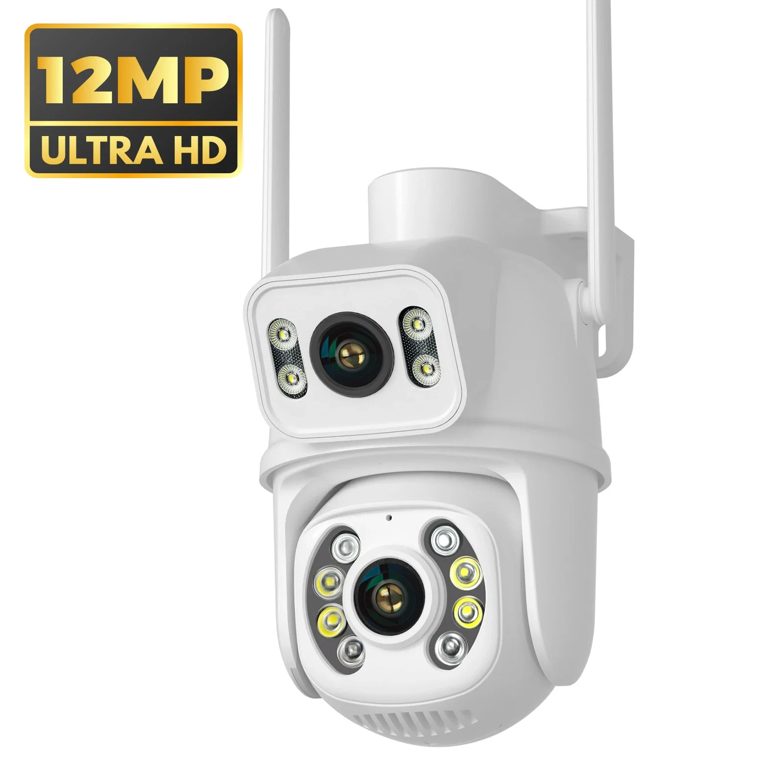 

BESDER 8MP 4K PTZ Wifi Camera with Dual Lens Dual Screens AI Human Detection Wireless Outdoor CCTV Security IP Camera ICSEE App